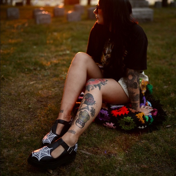 🕸️SPIDER WEB MARYJANES🕸️ - Picture 2 of 6